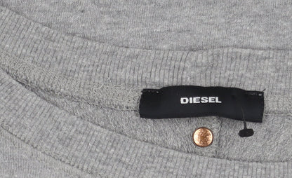 Diesel Women's Grey Pullover Jumper XS