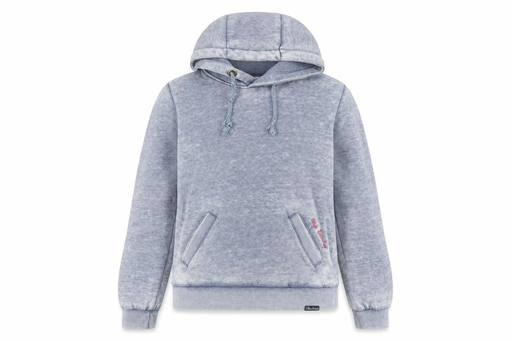 Tokyo Laundry Women's Blue Pullover Hoodie - Size 10