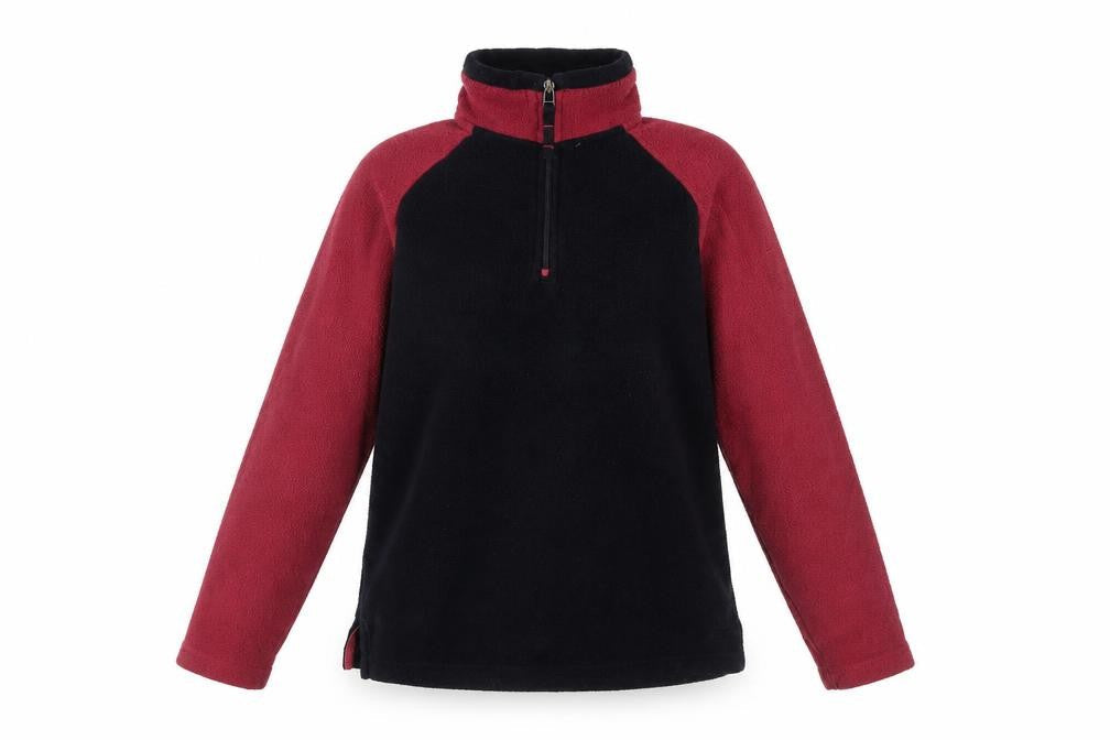 Peter Storm Women's Colourblock Zip Fleece Sweatshirt - Size 10