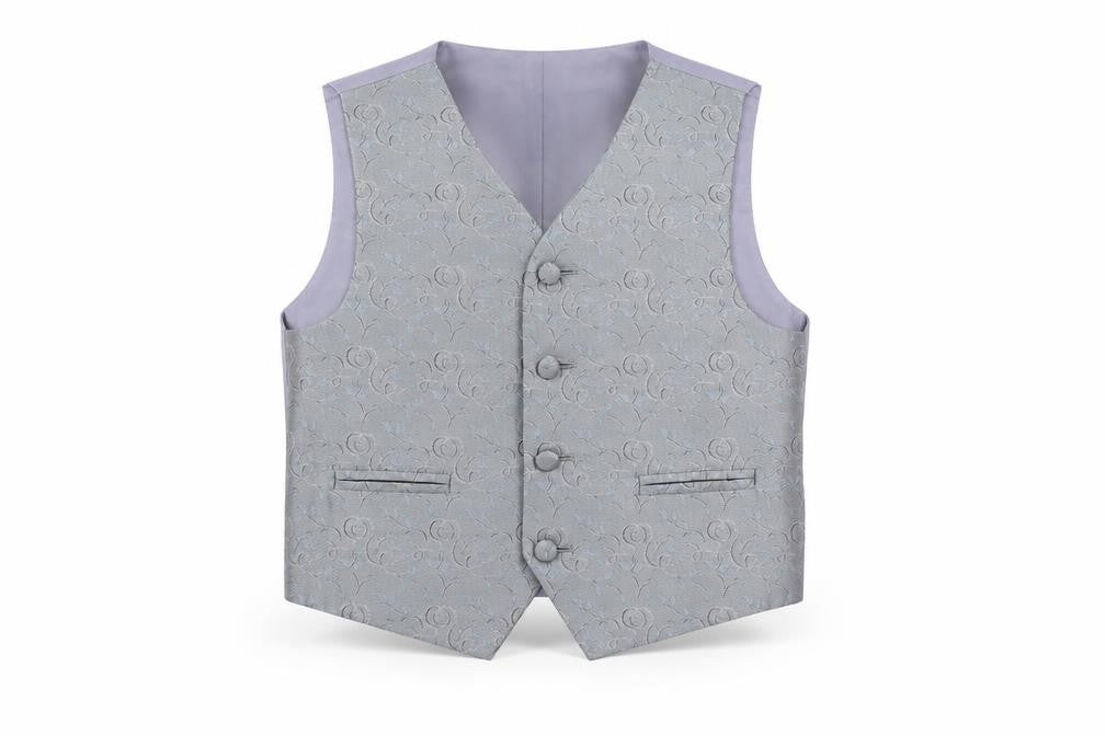 Thomas Nash Boys Grey Formal Waistcoat 5-6 Years Wedding Suit