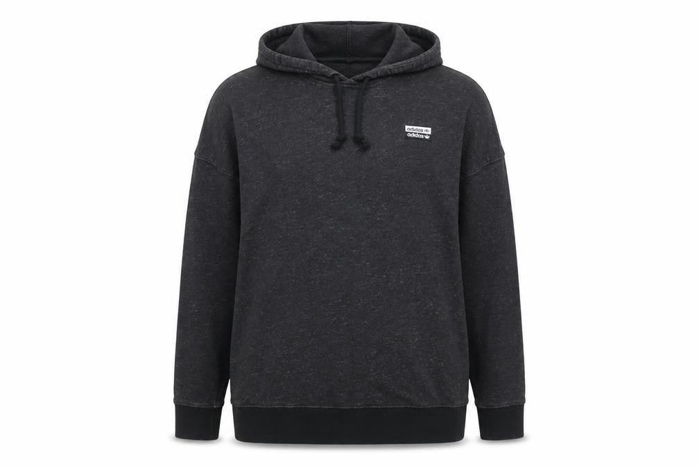 Adidas Black Unisex Pullover Hoodie Size 14