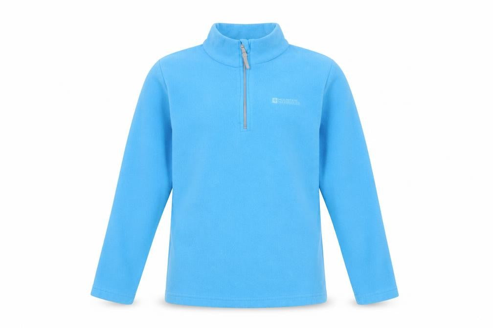 Mountain Warehouse Blue Boys Henley Sweatshirt - 11-12 Years