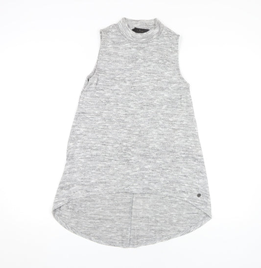 Rock & Rags Women's Grey Sleeveless Knit Tank - Size S