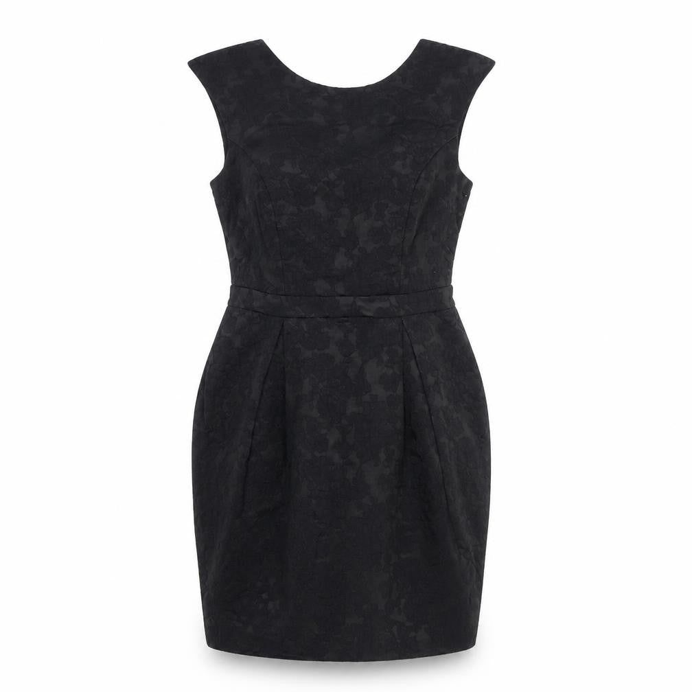 River Island Women's Black Sheath Dress Size 10