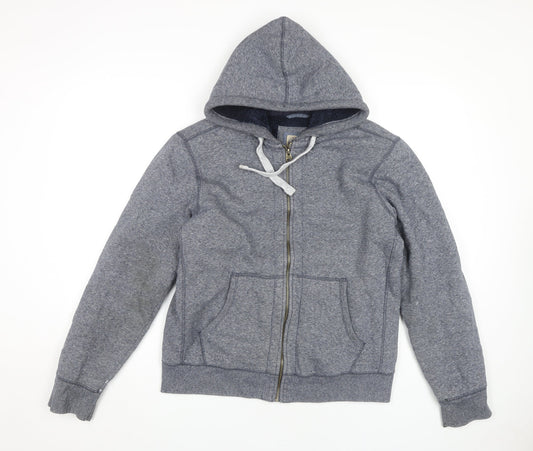 Marks and Spencer Men's Grey Zip Hoodie M