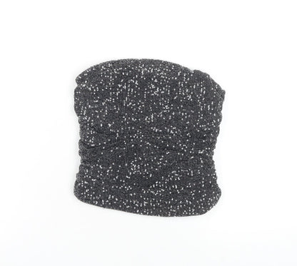 River Island Women's Black Sequin Sleeveless Top - UK 8