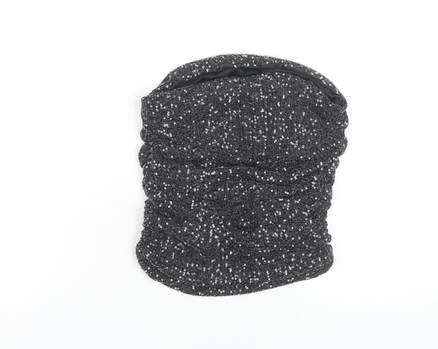 River Island Women's Black Sequin Sleeveless Top - UK 8