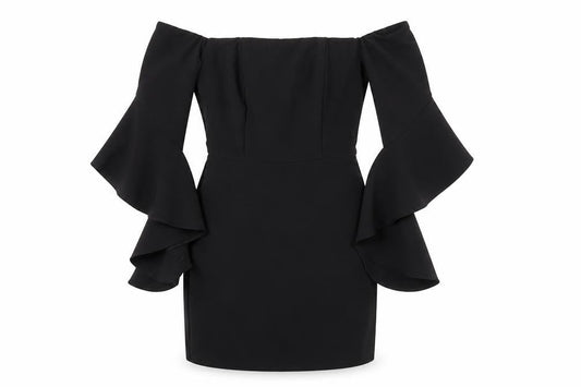 River Island Women's Black Sheath Dress, Size 10