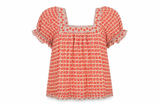 Max Studio Women's Floral Tunic Blouse S