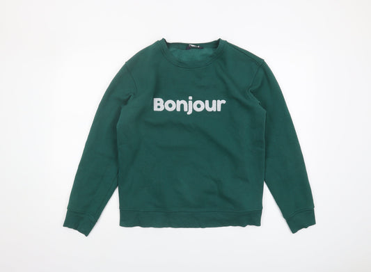 Marks and Spencer Green Women's Pullover Sweatshirt S