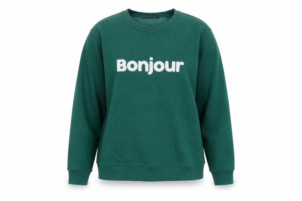 Marks & Spencer Green Women's Pullover Sweatshirt S