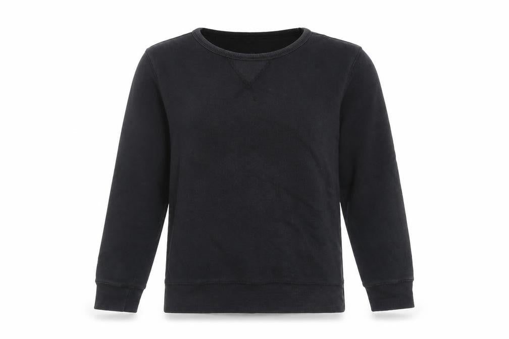 Pull & Bear Black Unisex Sweatshirt M Size Long Sleeve