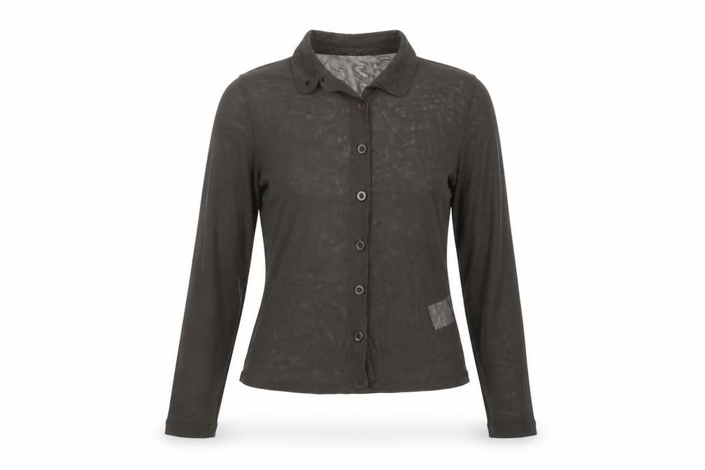 Motel Women's Brown Button-Up Shirt XXS Slim