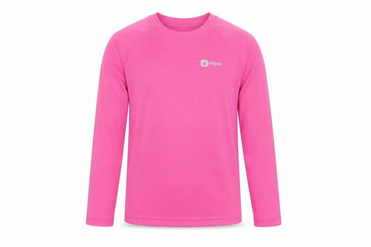 Higear Girls Pink Long Sleeve Jersey Top 9-10 Years