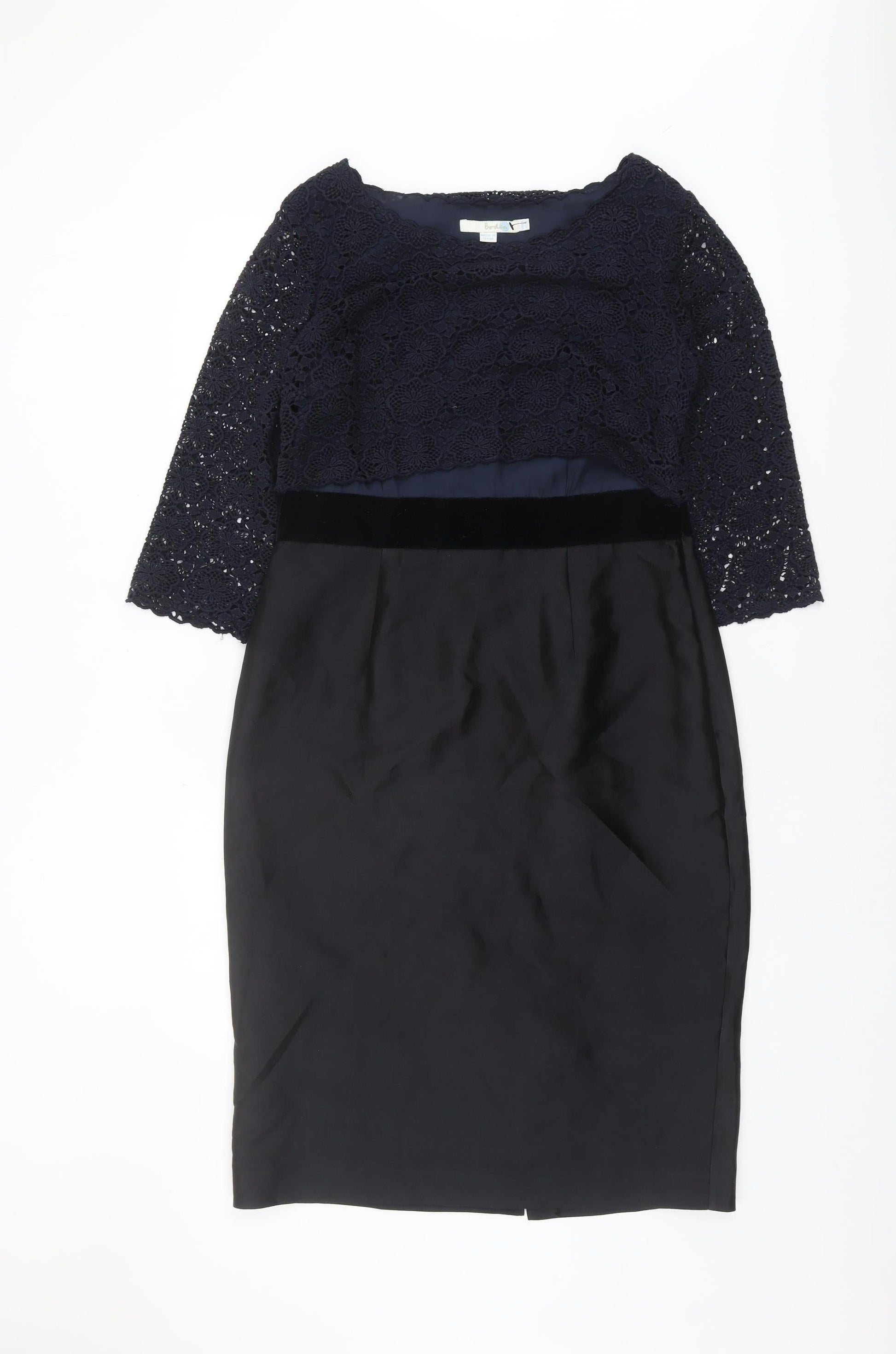 boden black lace dress Lace Boden Julieta Dress Boden Juliet Broderie Short Dress In Black Lyst UK