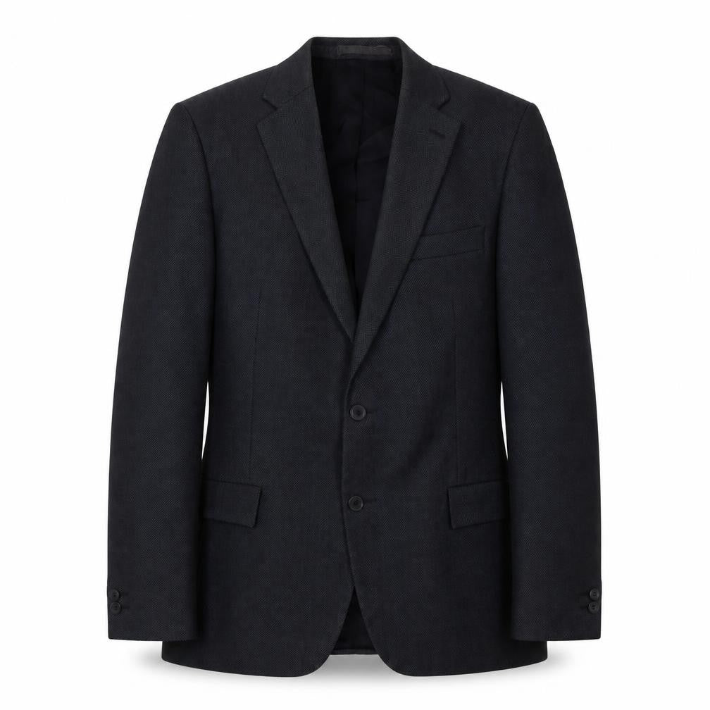 Pierre Cardin Men's Blue Wool Blazer 40 Regular