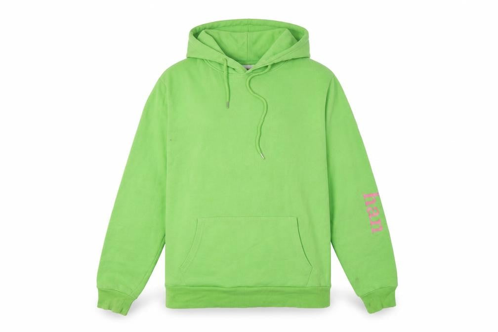 Han Kjøbenhavn Unisex Green Pullover Hoodie M