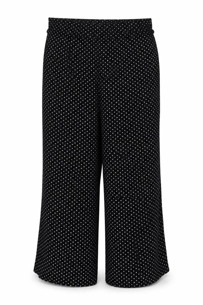 Roman Women's Black Polka Dot Trousers Size 18