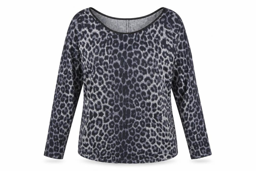 Oasis Women's Multicoloured Animal Print Pullover Jumper M