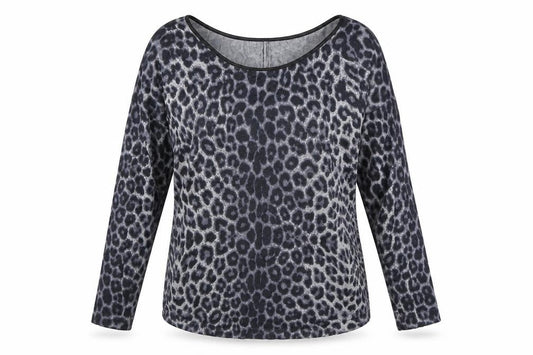 Oasis Women's Multicoloured Animal Print Pullover Jumper M