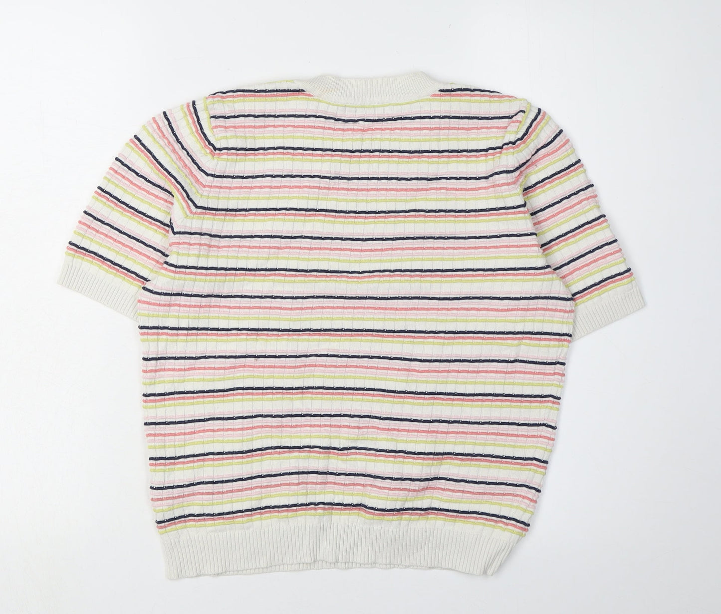 Oasis Women's Multicoloured Striped Pullover M