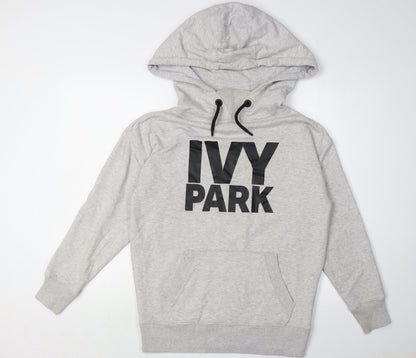 Additional front view of Ivy Park Women's Grey XS Pullover Hoodie