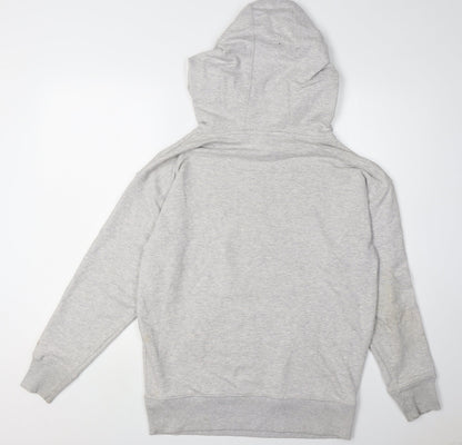 Back view of Ivy Park Women's Grey XS Pullover Hoodie