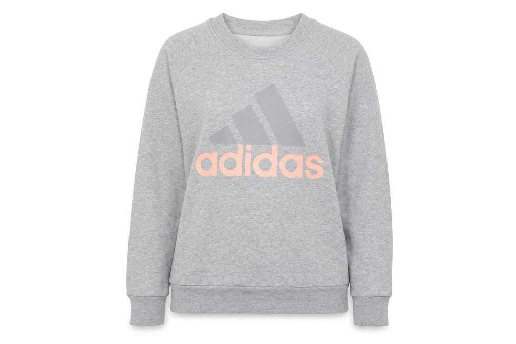Adidas Women's Grey Pullover Sweatshirt - Size 15