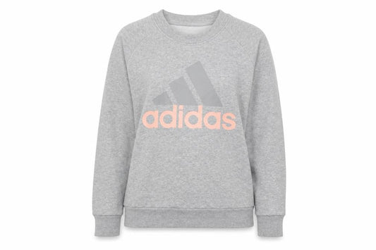 Adidas Women's Grey Pullover Sweatshirt - Size 15