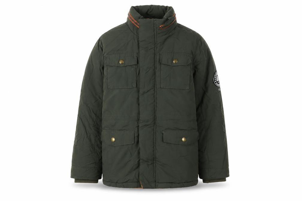 SoulCal & Co Boys Green Jacket 9-10 Years with Zip Closure