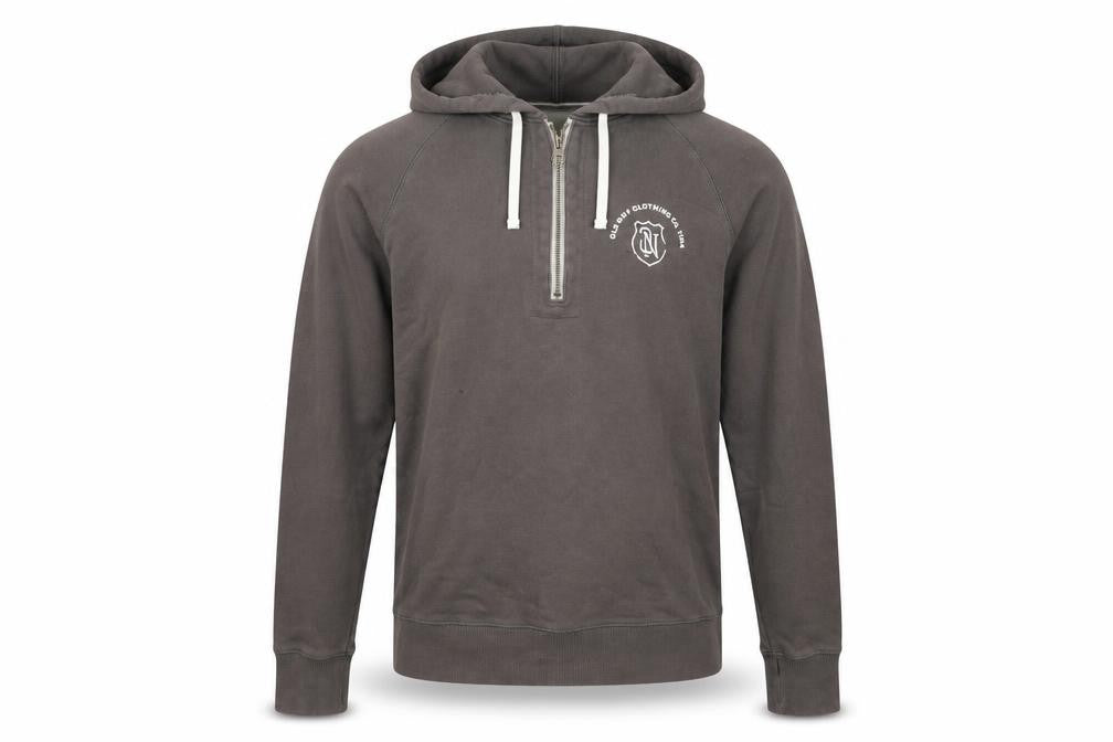 Old Navy Men's Grey 1/2 Zip Hoodie, Size S