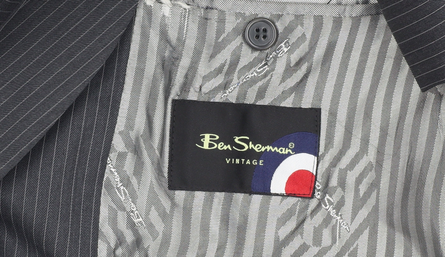 Ben Sherman Men's Wool Suit Jacket Size 40 Regular
