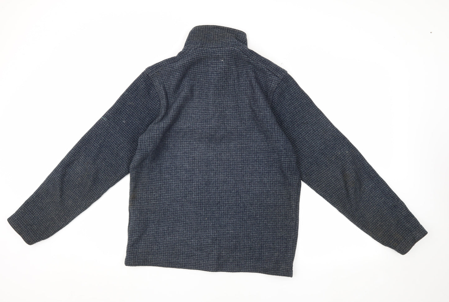 Regatta Men's Blue Fleece Henley Sweatshirt S