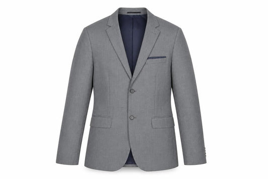 Topman Men's Grey Blazer 40 Regular Fit Classic