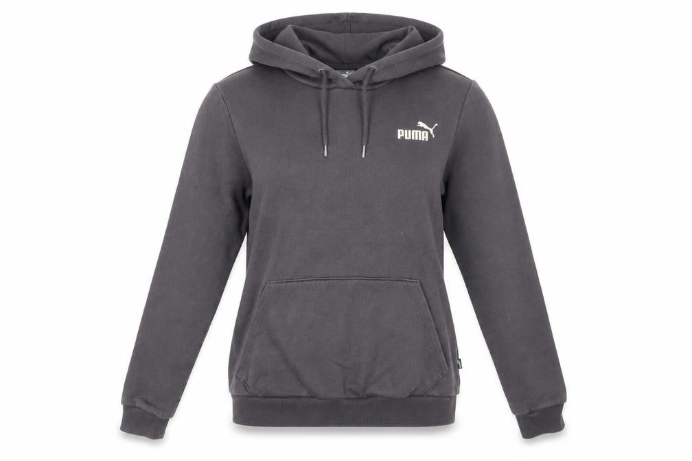 Puma Unisex Grey Hoodie XS - Casual Fleece Pullover