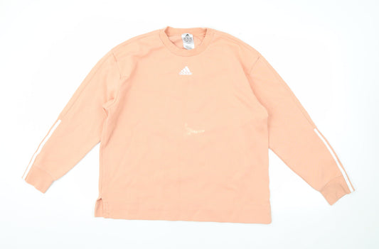 Adidas Women's Pink Pullover Sweatshirt M