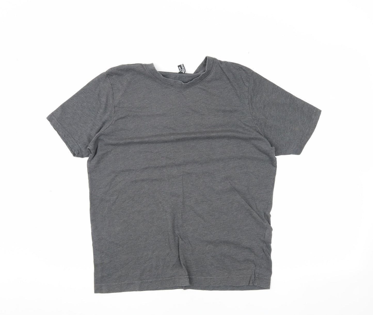 Donnay Men's Grey Crew Neck Short Sleeve T-Shirt, Size S