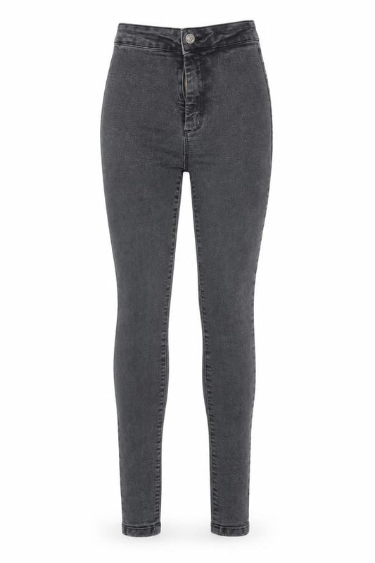 PrettyLittleThing Womens Black Disco Jeans Size 4