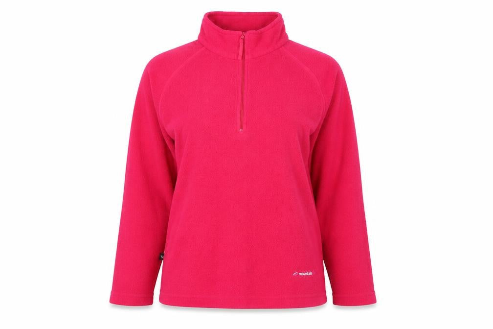 Mountainlife Women's Red Fleece Pullover Sweatshirt, Size 10