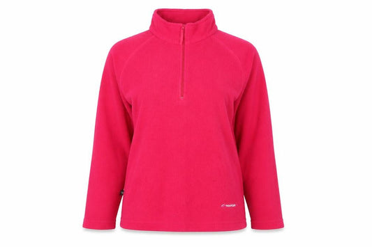 Mountainlife Women's Red Fleece Pullover Sweatshirt, Size 10
