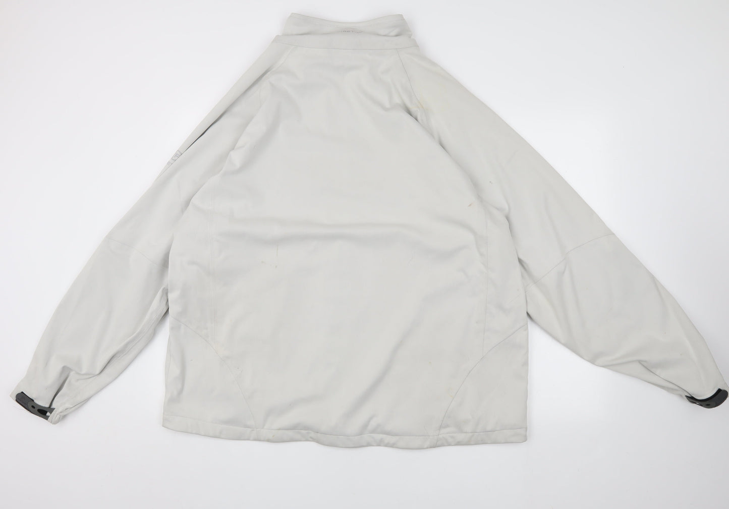 Firethorn Men's 2XL White Basic Jacket with Zip