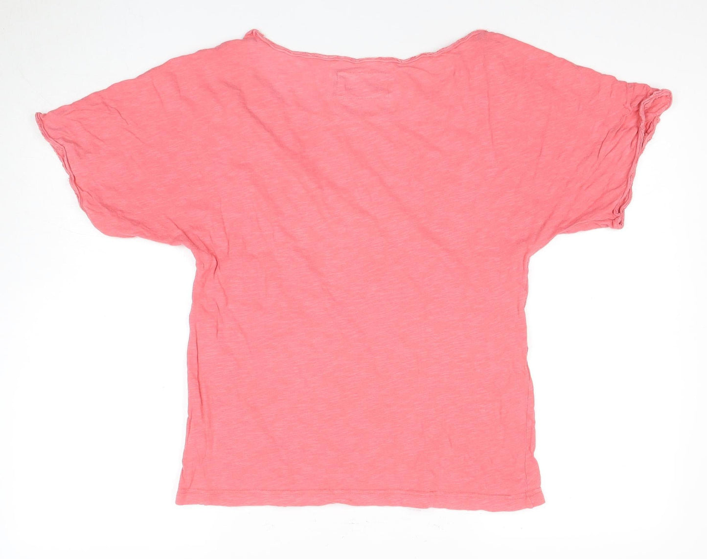 Whistles Women’s Pink Cotton Top, Size M