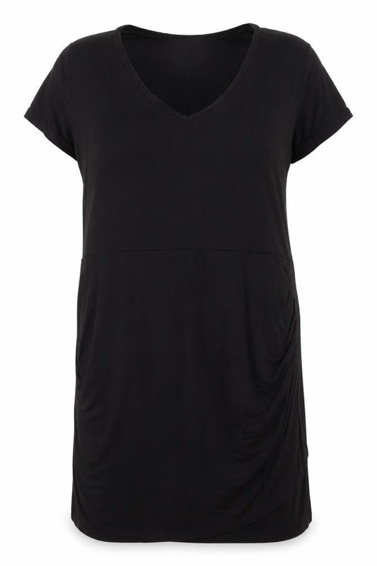 Country Warehouse Women's Black V-Neck Dress Size 18