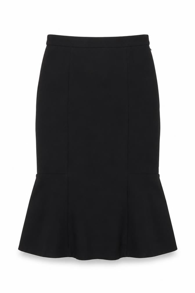 Laura Ashley Women's Black Trumpet Skirt - UK 8