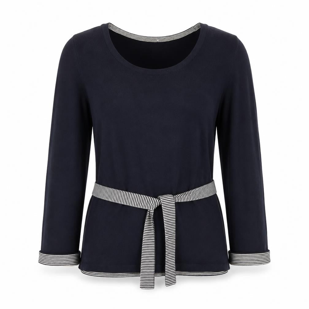 Per Una Women's Blue 3/4 Sleeve Sweater Size 12