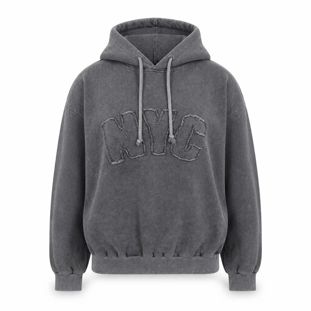 Boohoo Women's Grey Pullover Hoodie Size 8
