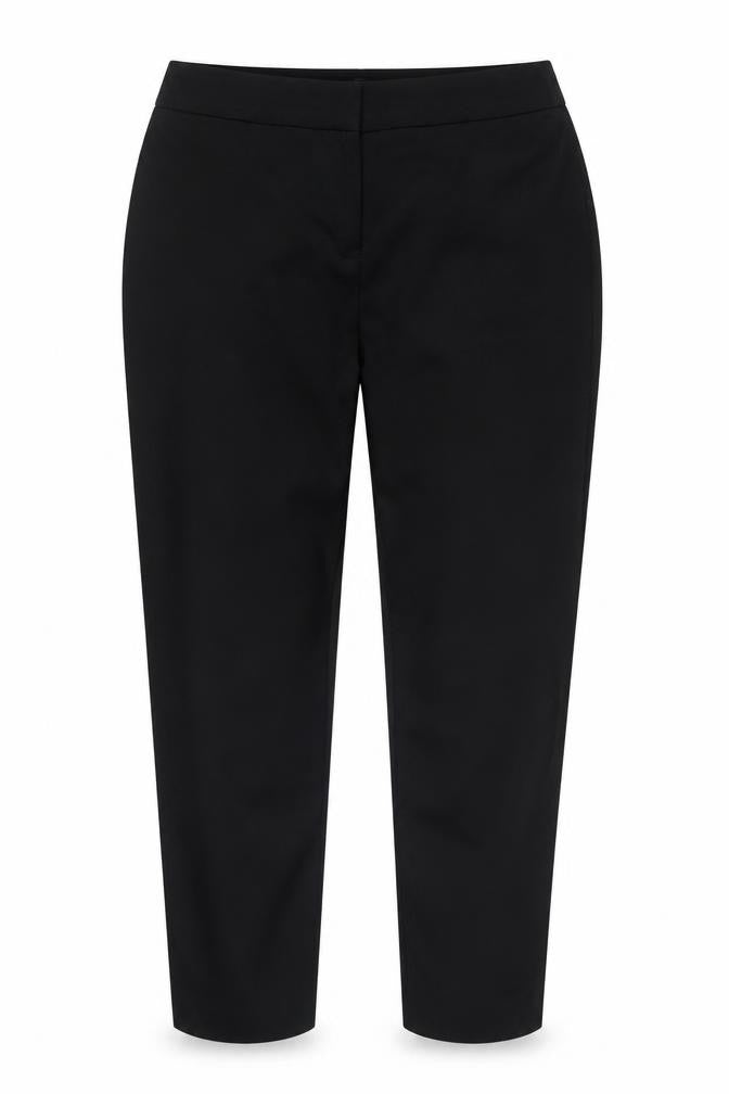 Essentials by Et Vous Women's Black Straight Leg Trousers Size 14