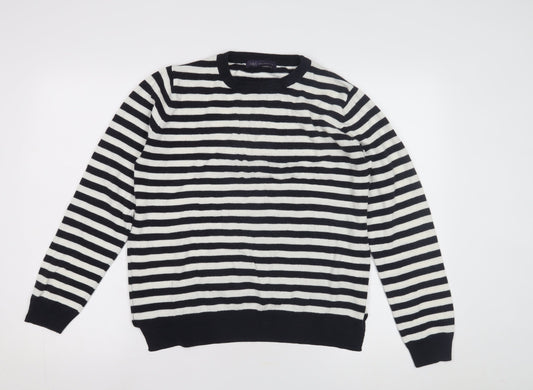 Marks and Spencer Women's Striped Pullover Jumper Size 14