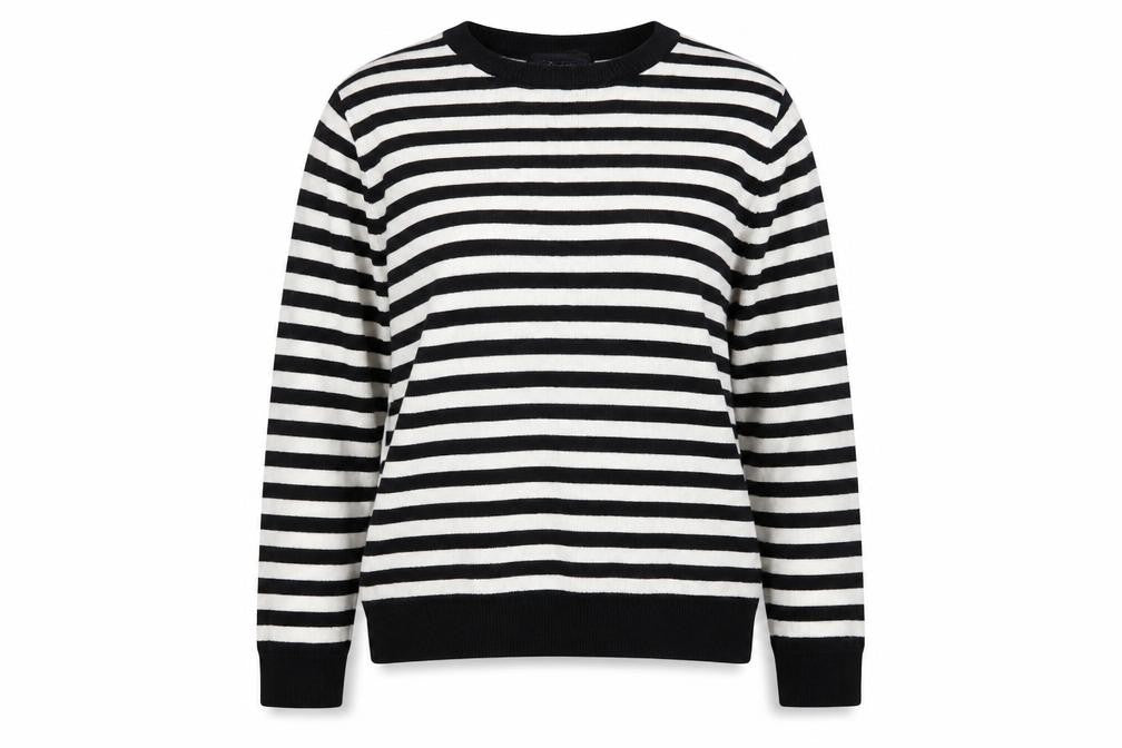 Marks & Spencer Women's Striped Pullover Jumper Size 14