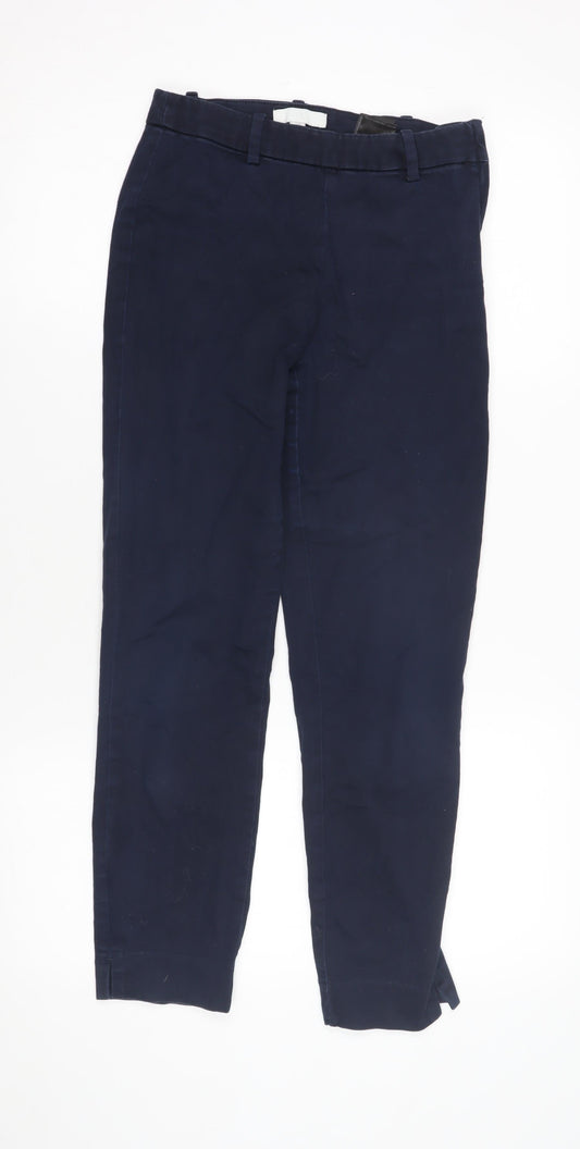 H&M Women's Blue Chino Trousers, Size 8